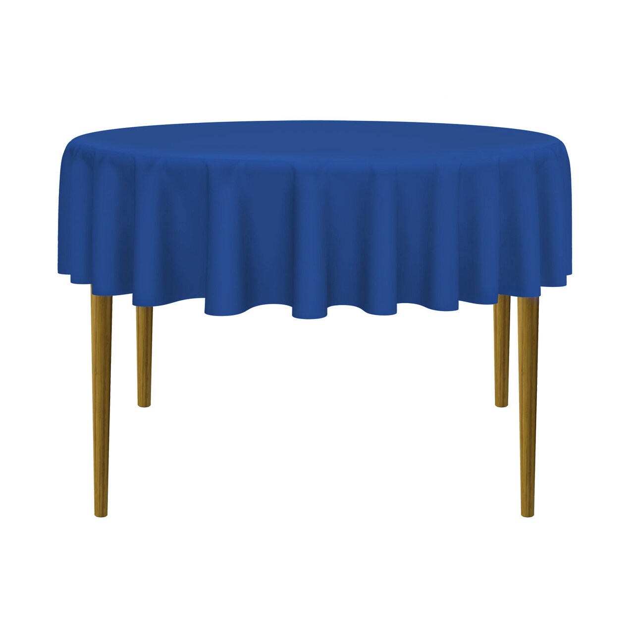Lann's Linens - Round Premium Tablecloth for Wedding / Banquet / Restaurant - Polyester Fabric Table Cloth